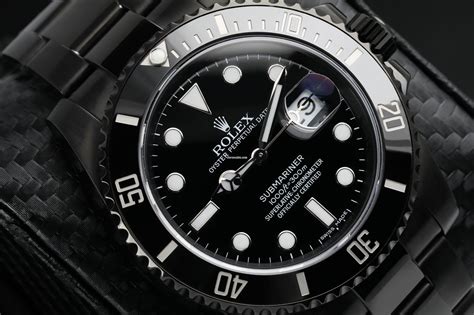 black pvd rolex submariner|Rolex Submariner date 116610.